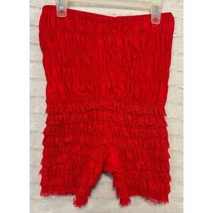 Malco Modes Pettipants, Square Dancing, Rockabilly, Women’s Clothing, Red, M